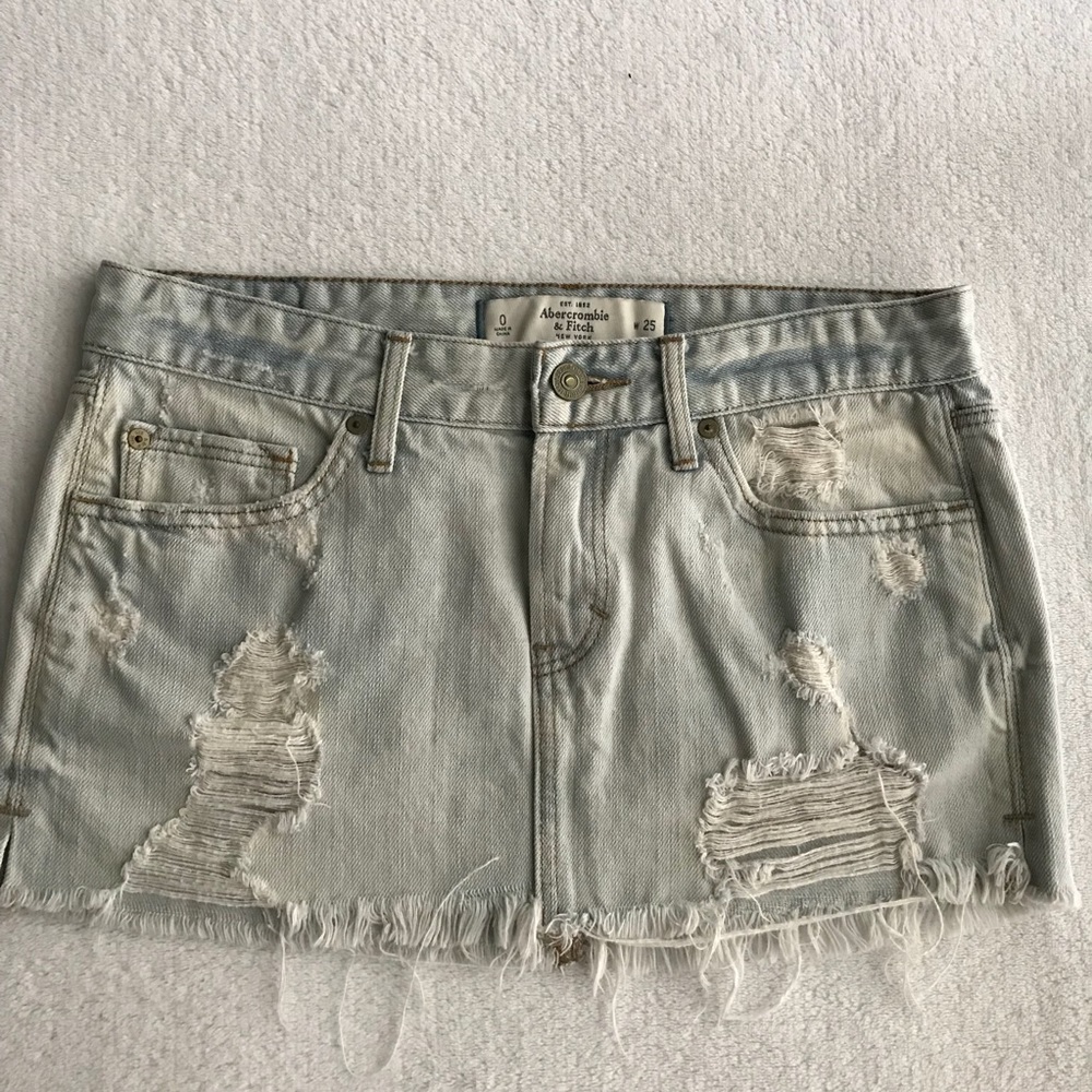Abercrombie & Fitch Denim Skirt Size 0